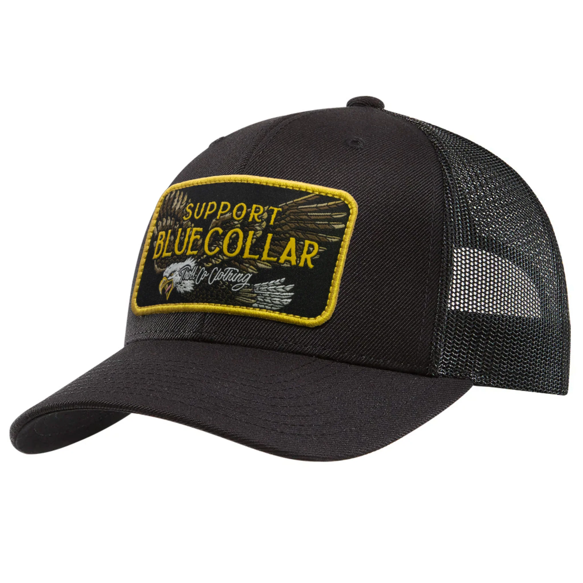SBC Barricade Eagle Curved Brim Trucker Hat