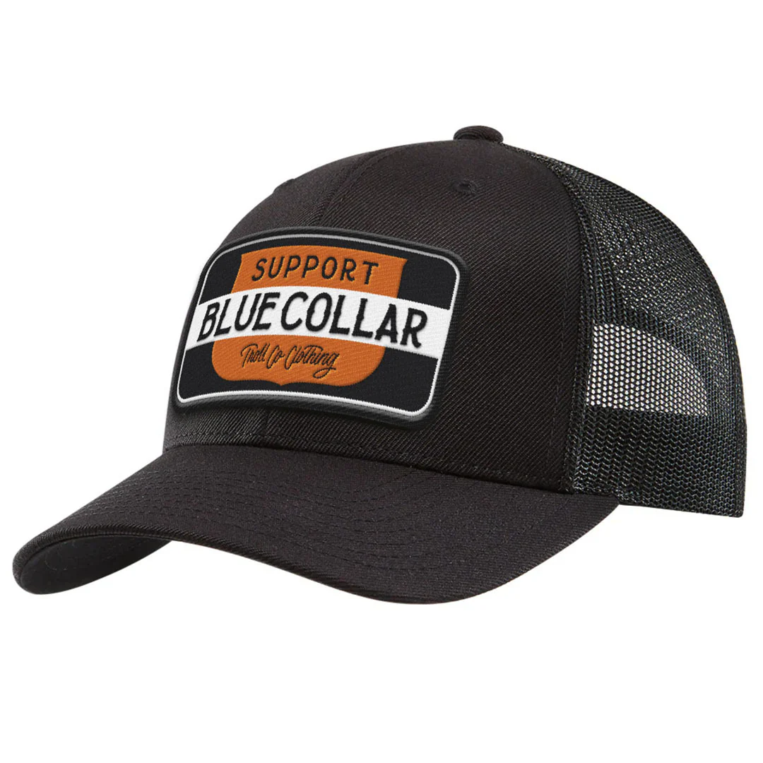 SBC Barricade Shield Curved Brim Trucker Hat