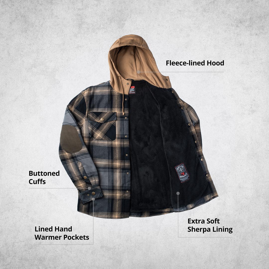 Men's Crosstown Sherpa Lined Jacket - Image 5