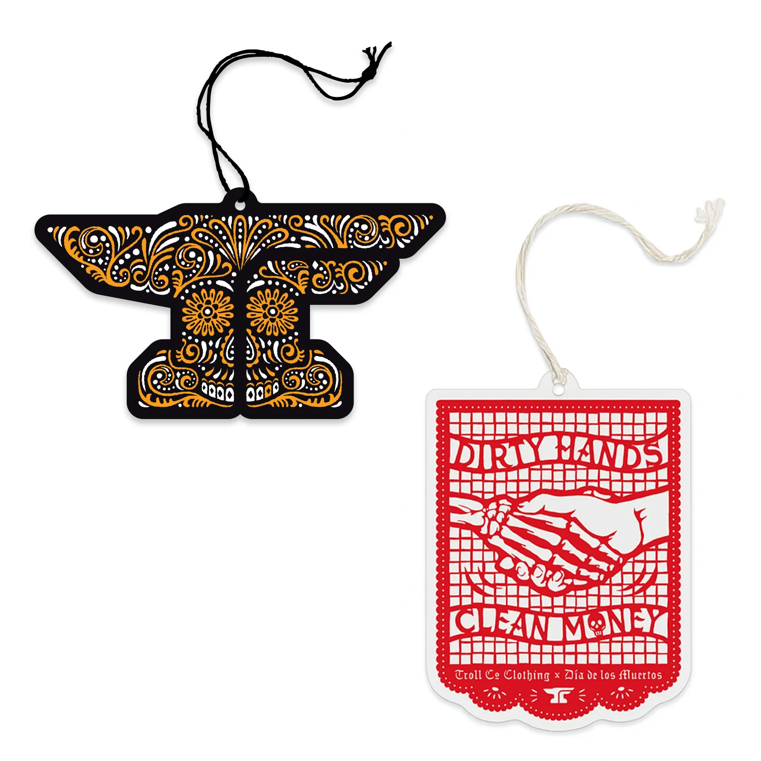 Day of The Dead Sticker Pack & Air Freshener Bundle - Image 4