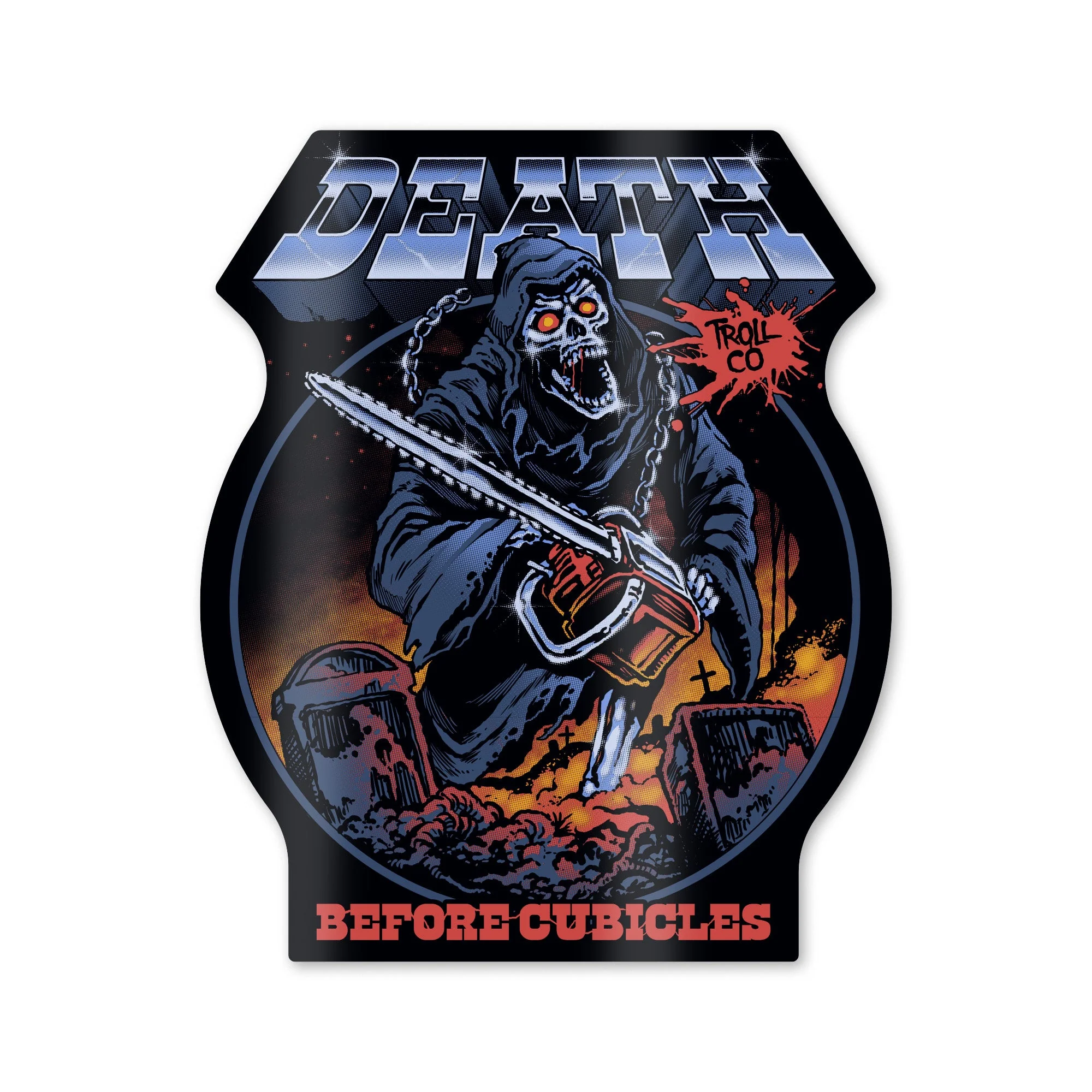 DBC Reaper Sticker