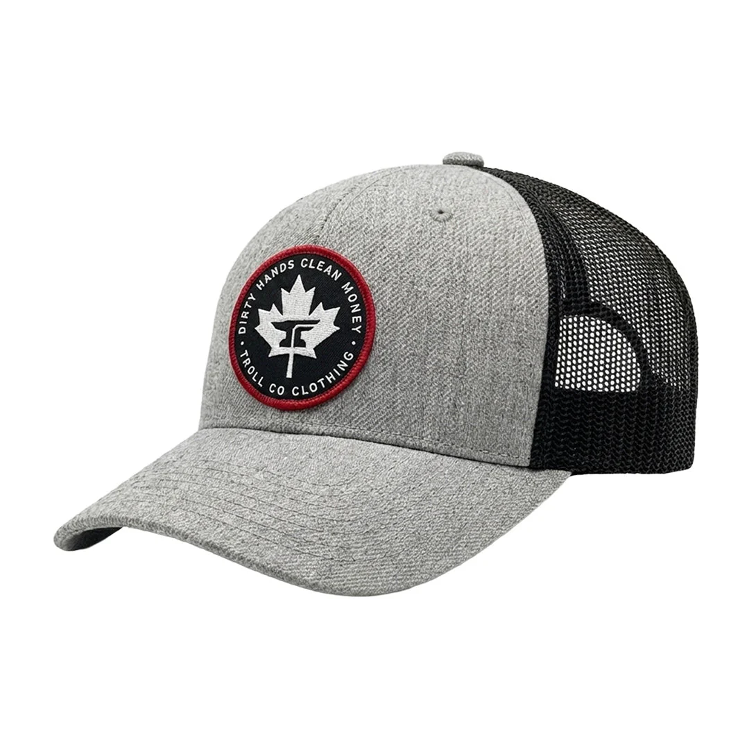 DHCM Anvil Leaf Curved Brim Trucker Hat