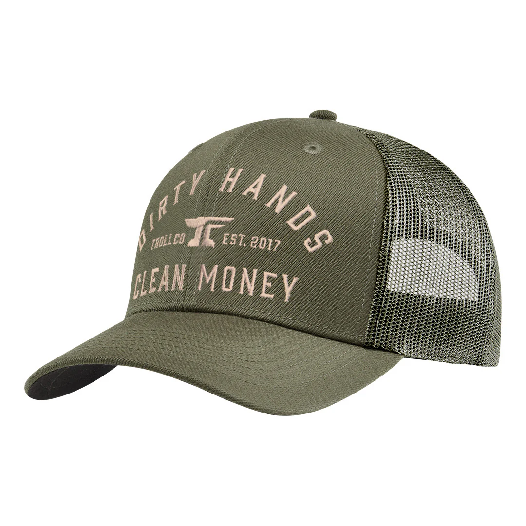 DHCM Classic Curved Brim Trucker Hat