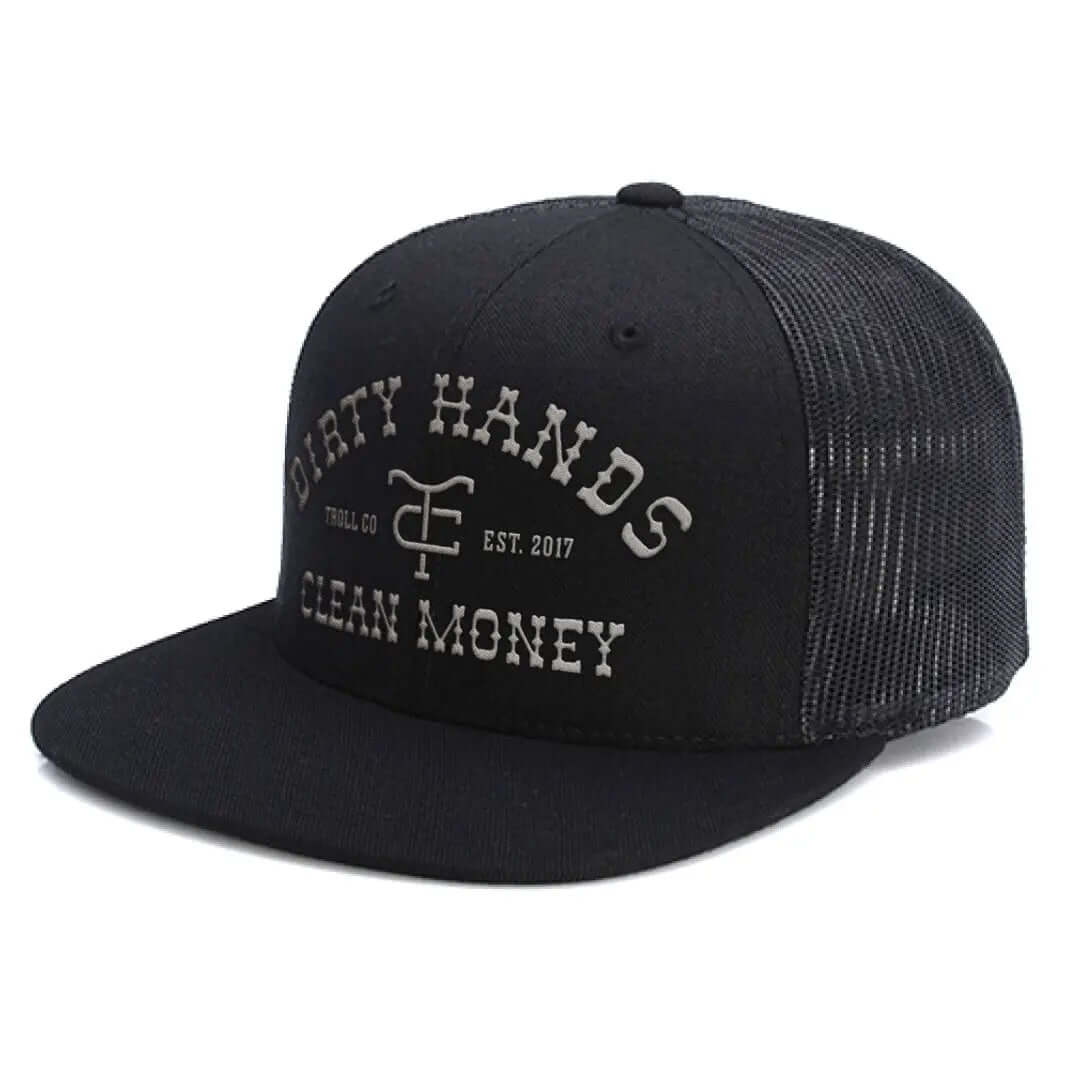 DHCM Frontier Flat Brim Trucker Hat
