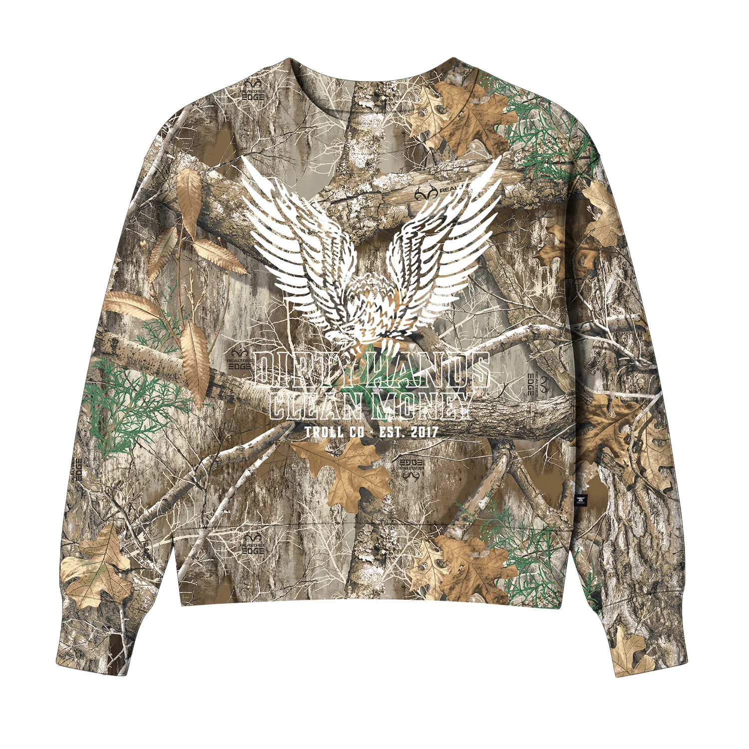 Women's DHCM Grounded RealTree Crewneck
