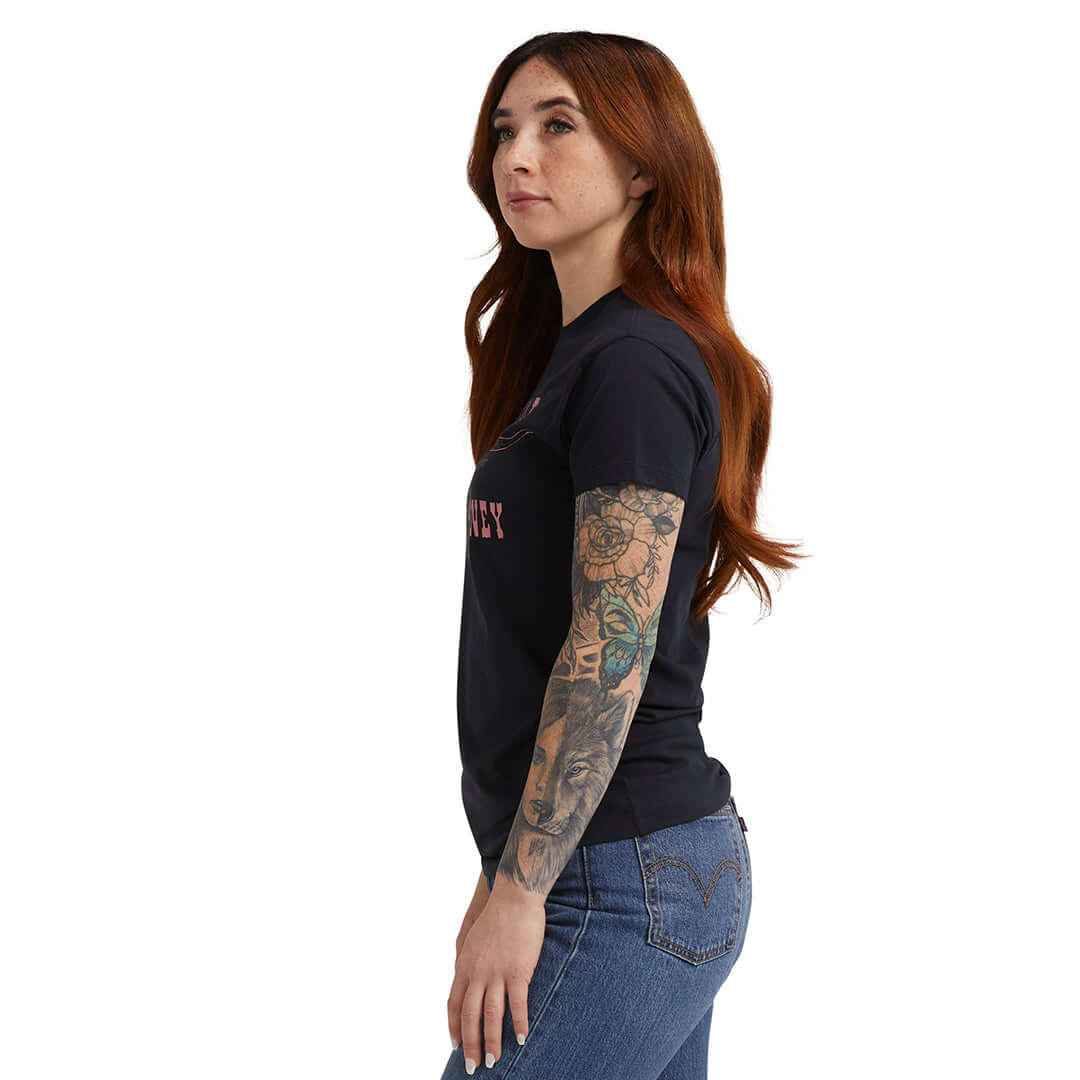 Women's DHCM Longhorn T-Shirt - Image 3