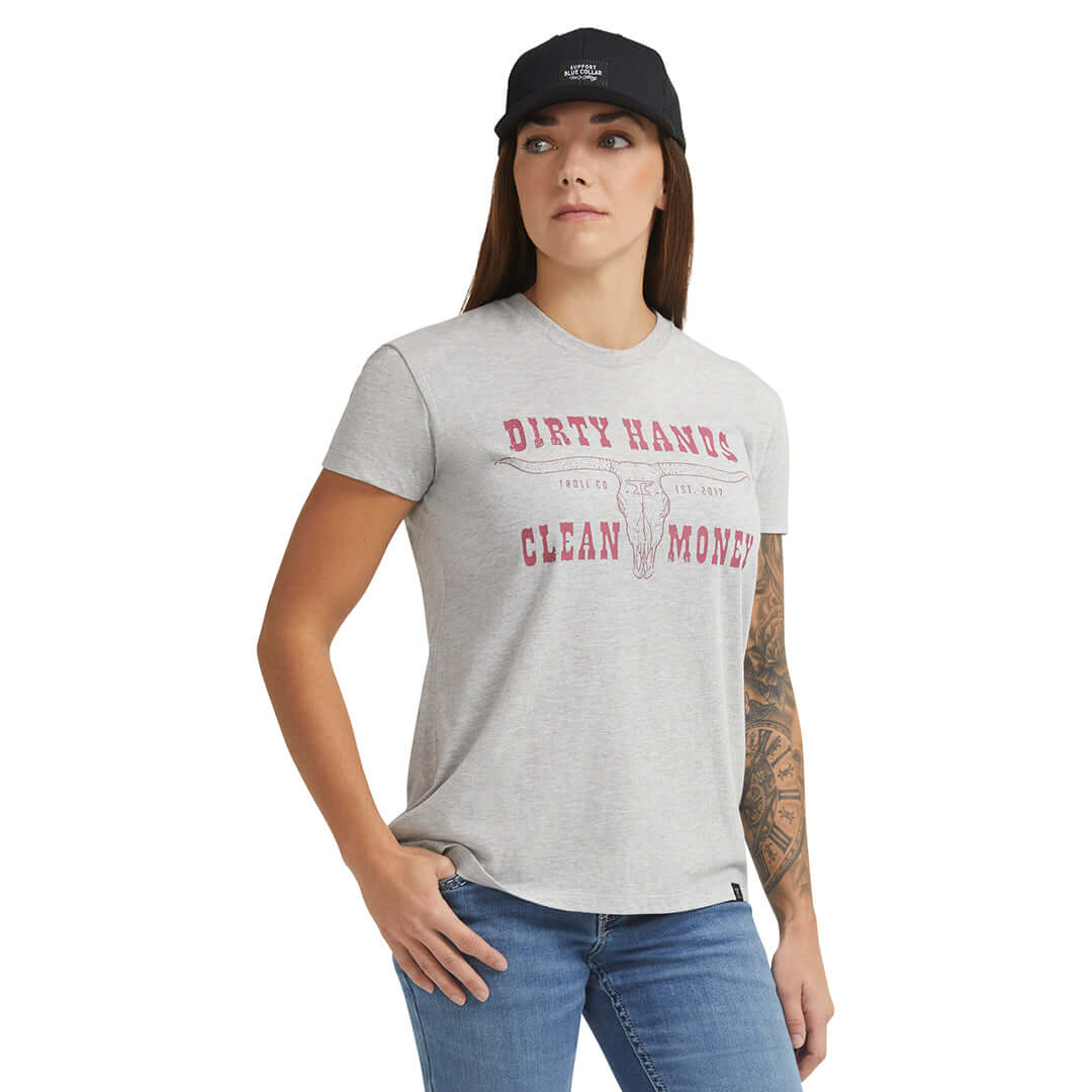 Women's DHCM Longhorn T-Shirt - Image 4
