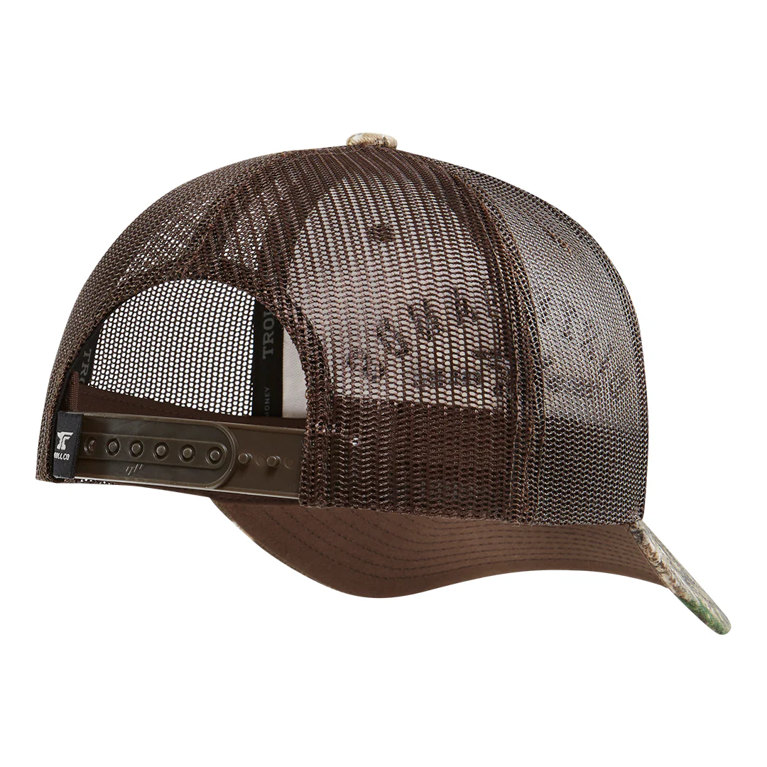 DHCM Realtree Classic Curved Brim Trucker Hat - Image 2