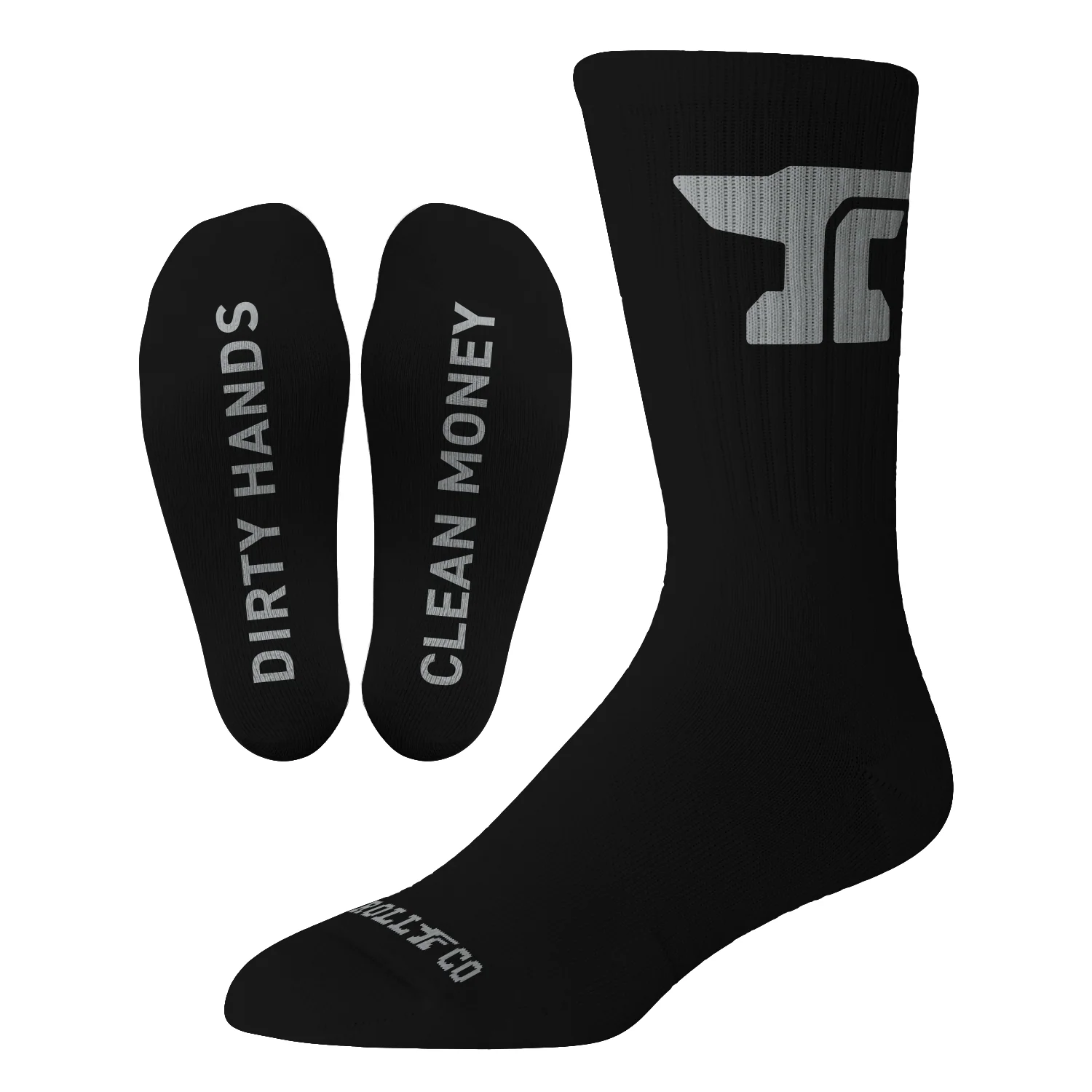 DHCM Forged Crew Sock Anvil 3 Pack - Image 2