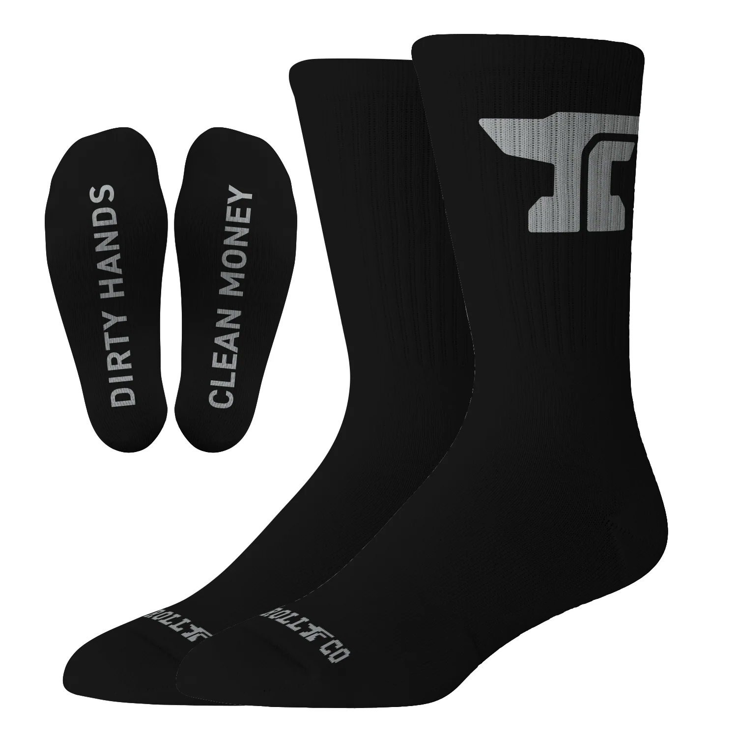 DHCM Forged Crew Sock Anvil 3 Pack - Image 4