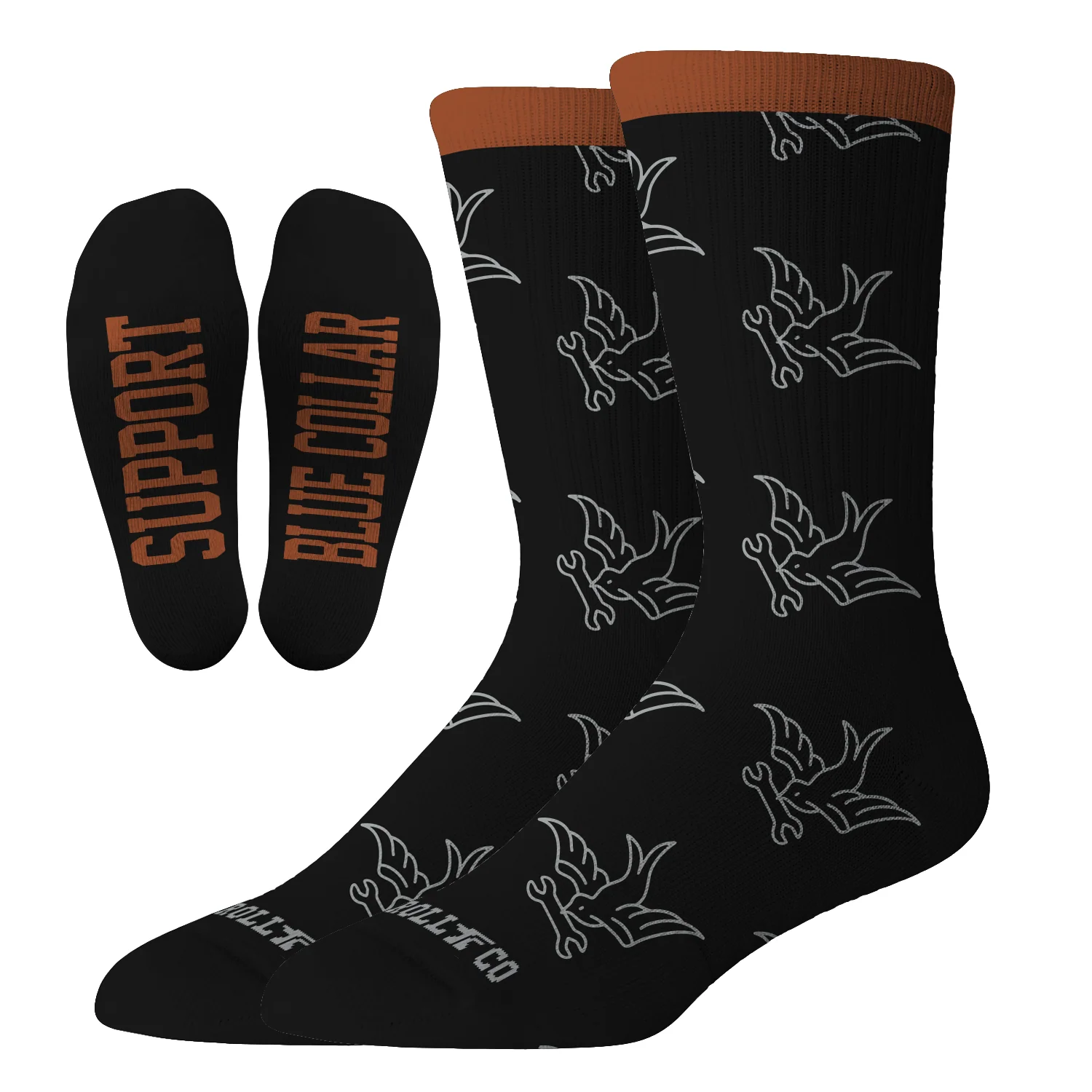 Forged Crew Sock SBC Sparrow