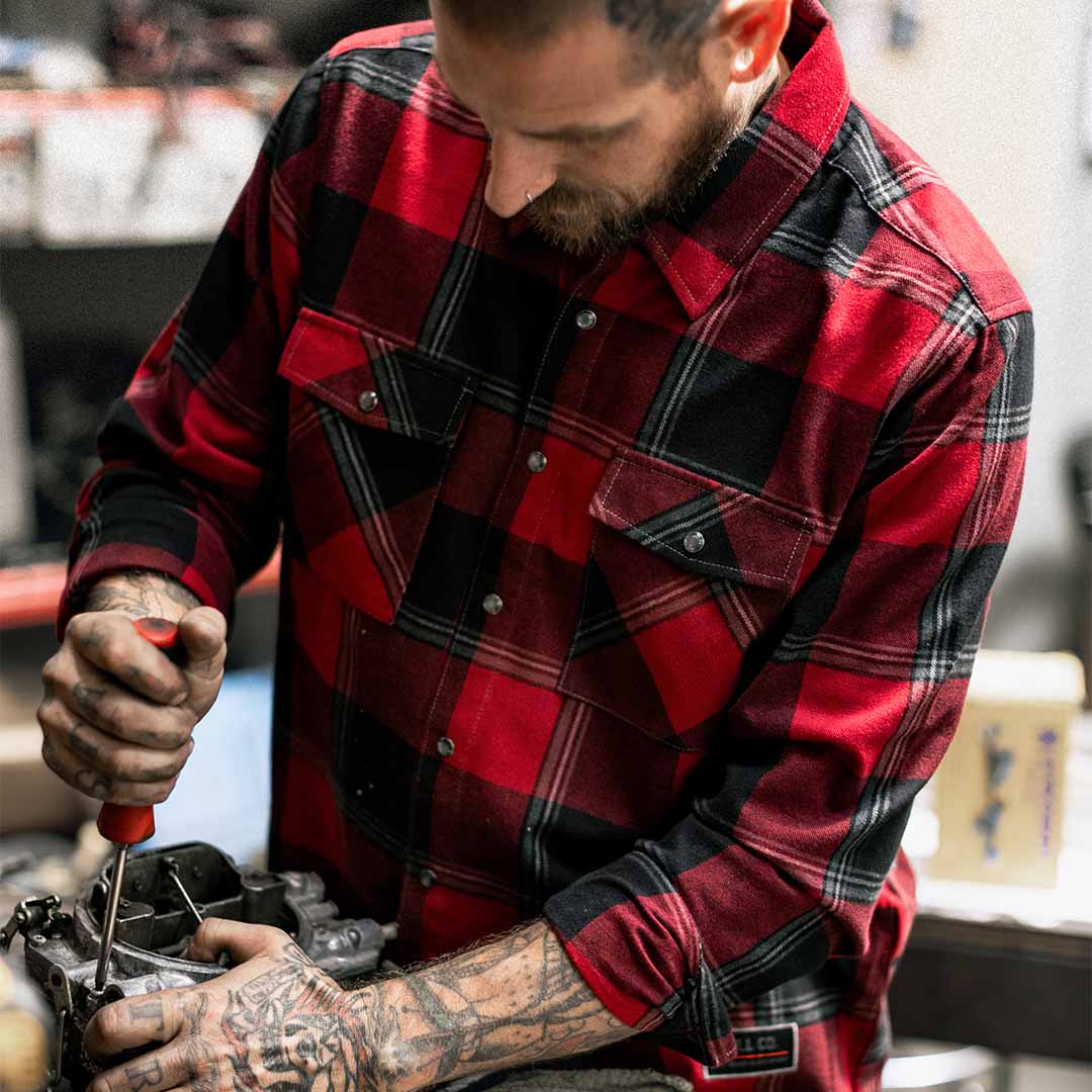 Men's Gridlock Flannel - Image 3