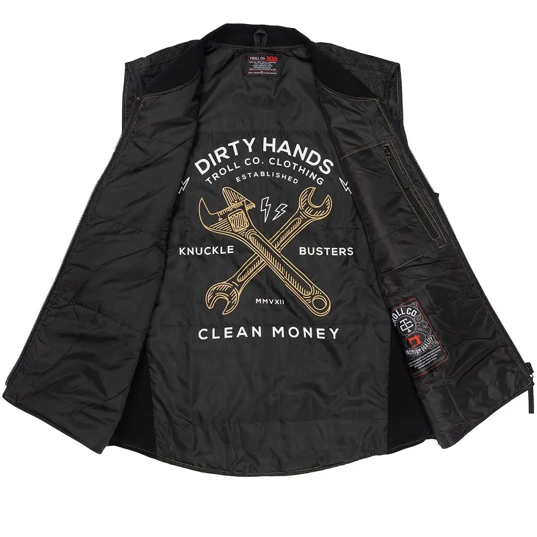 Men's Harrison Denim Vest - Image 2