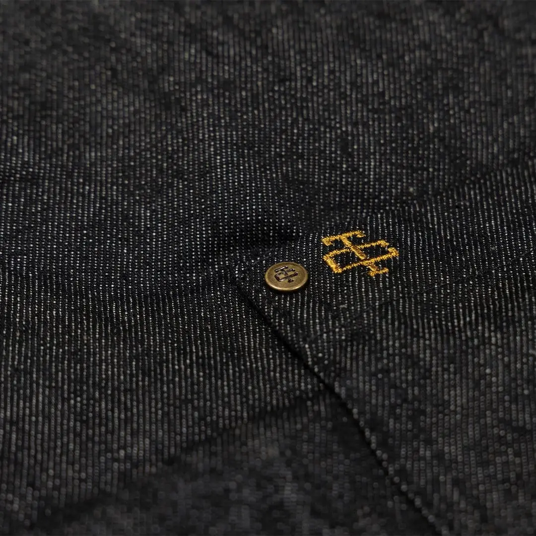 Men's Harrison Denim Vest - Image 4
