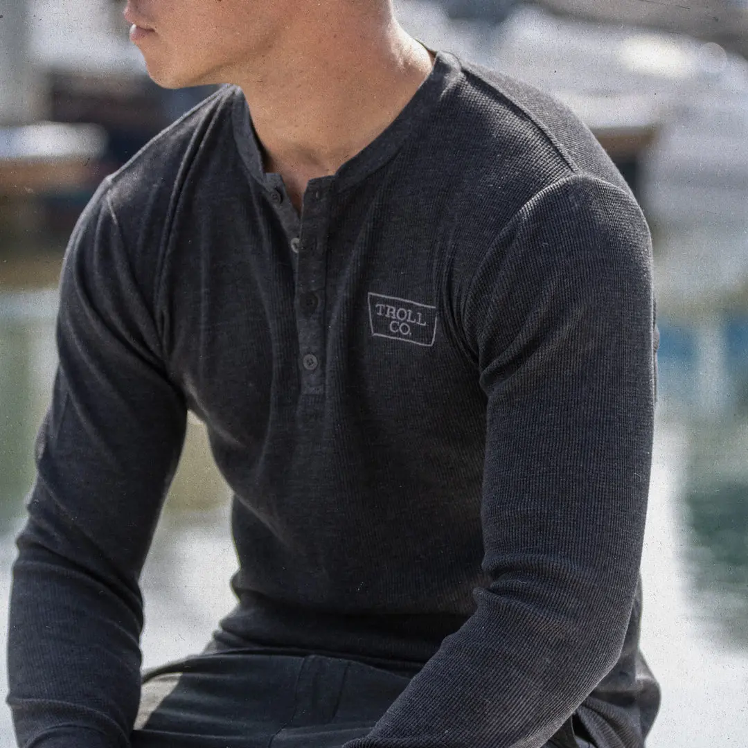 Men's Ironman Knit Henley - Image 3
