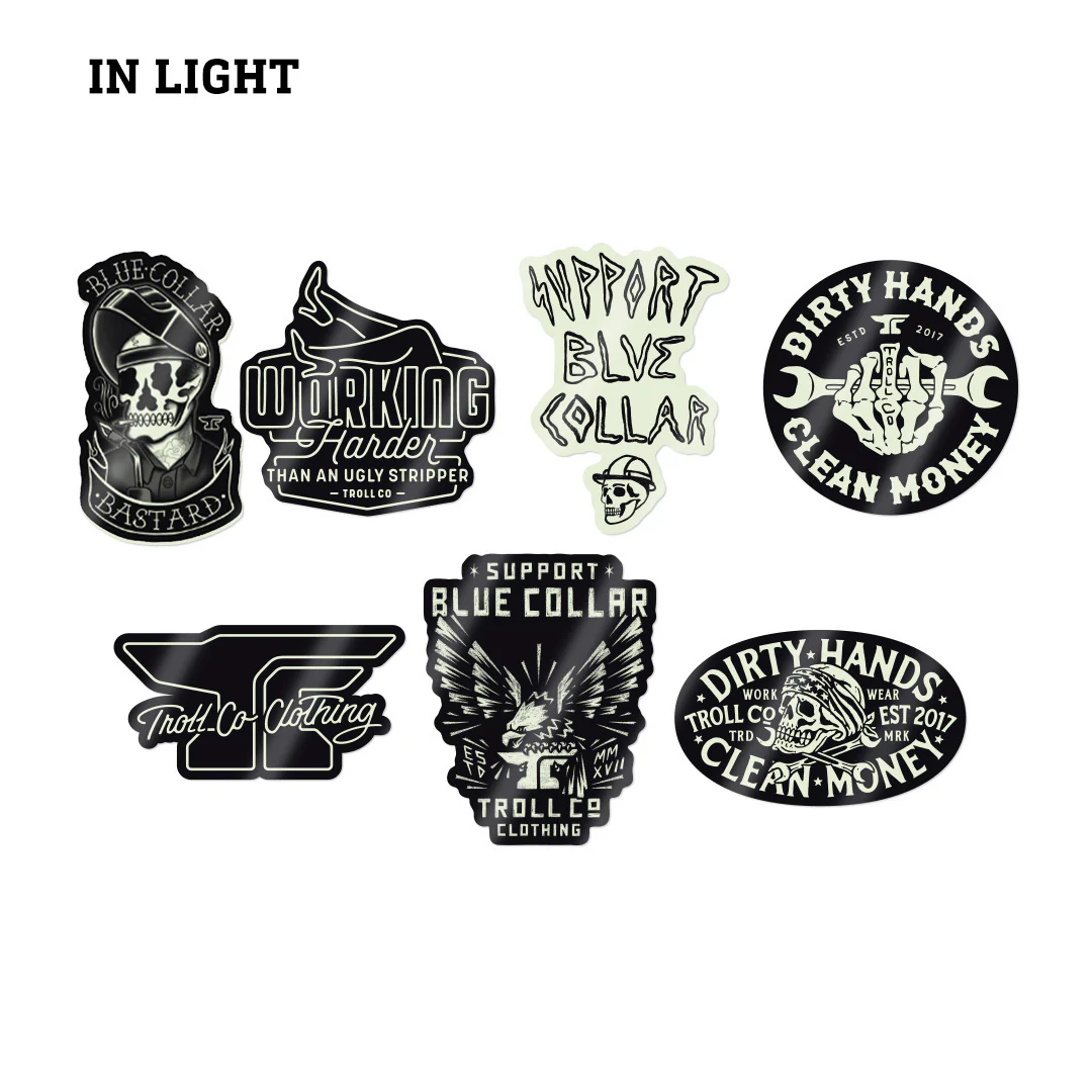 Jumbo Glow Sticker Pack - Image 3