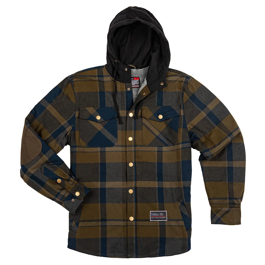 Men's Mack Sherpa Lined Flannel Jacket