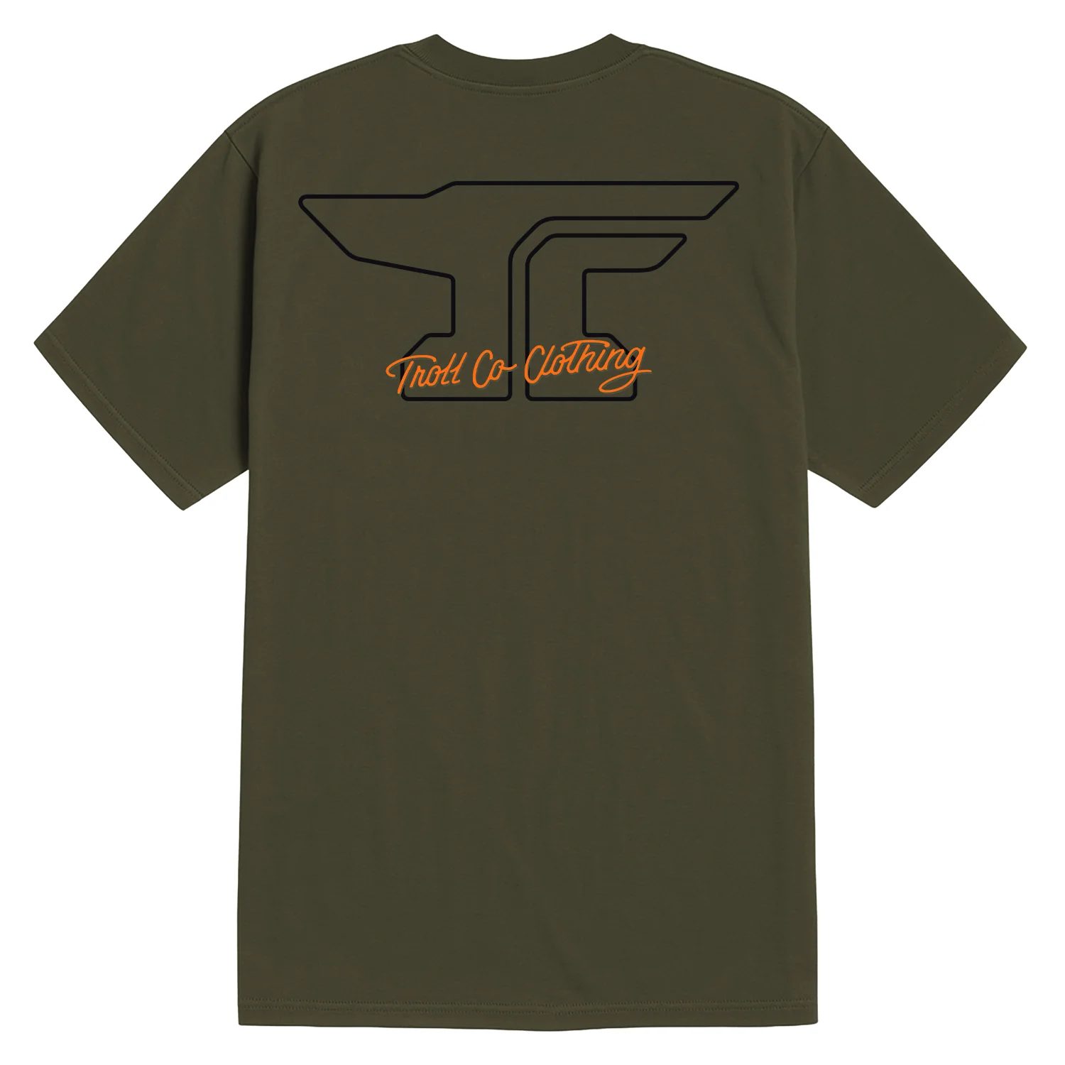 Men's Anvil Scripted T-Shirt - Image 3