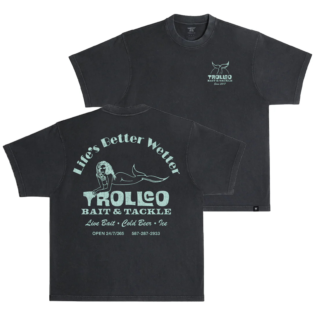 Men's Bait & Tackle Heavyweight Pigment Dye T-Shirt