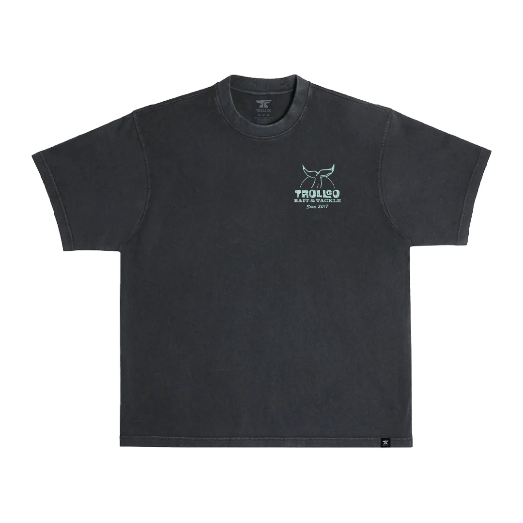 Men's Bait & Tackle Heavyweight Pigment Dye T-Shirt - Image 2