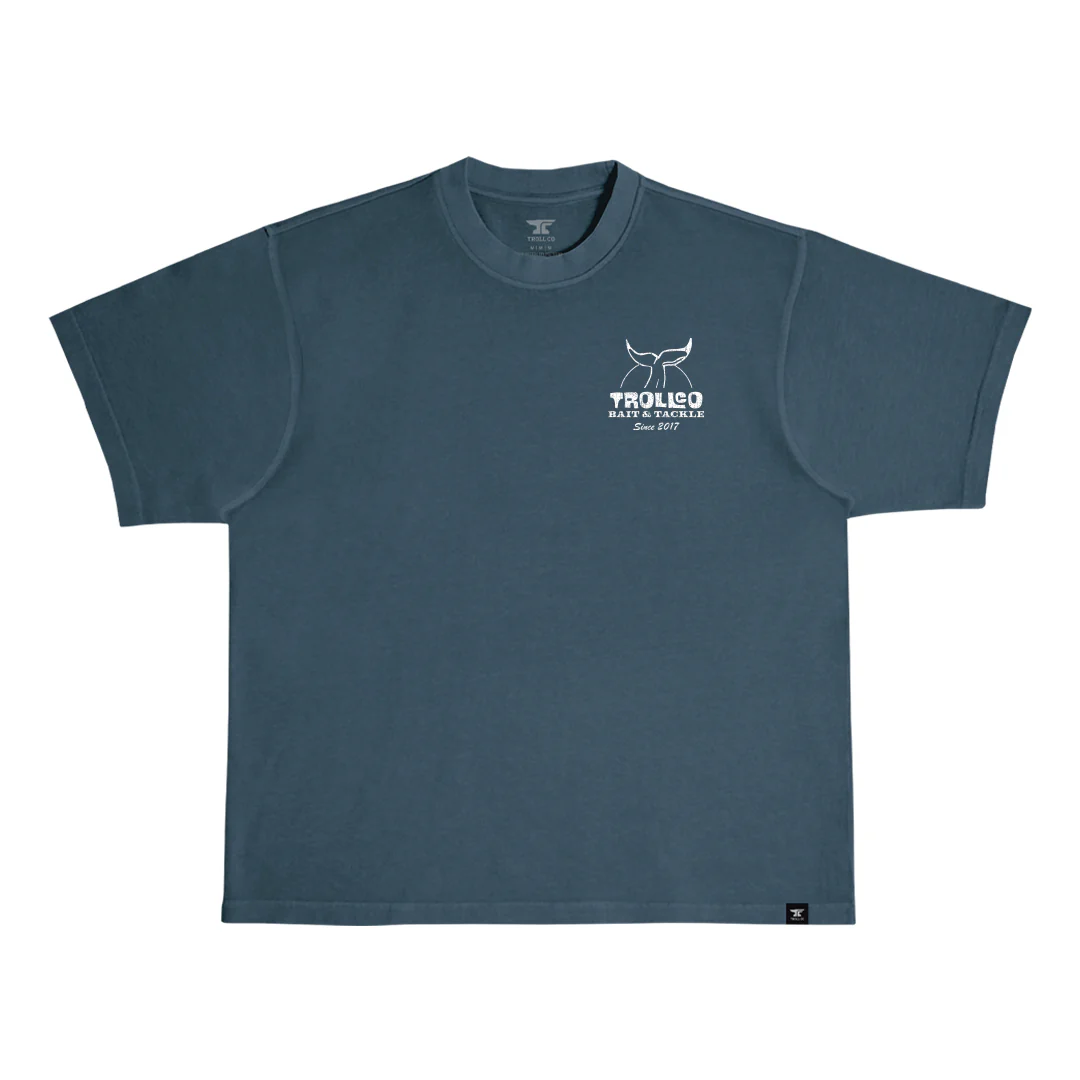 Men's Bait & Tackle Heavyweight Pigment Dye T-Shirt - Image 2