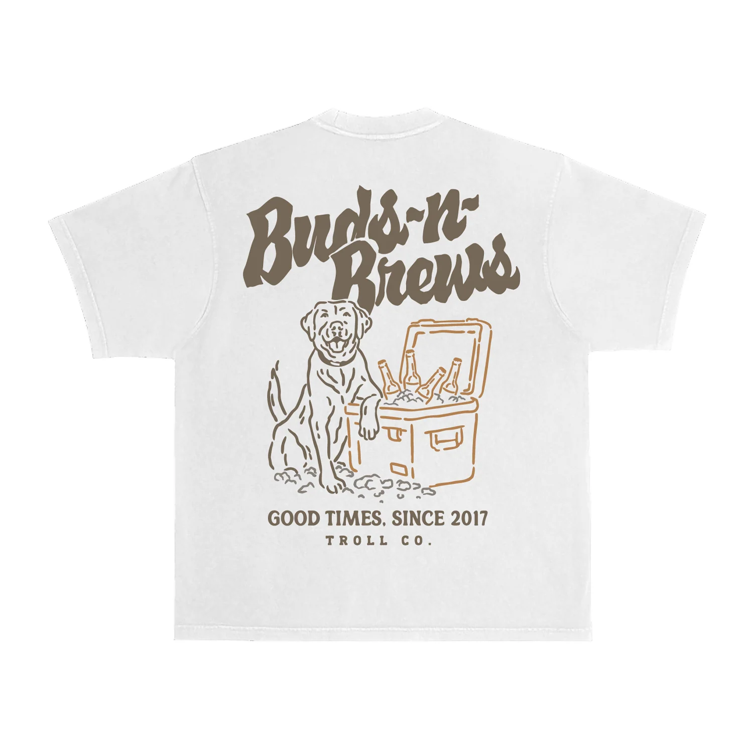 Men's Buds N Brews Heavyweight Pigment Dye T-Shirt - Image 3