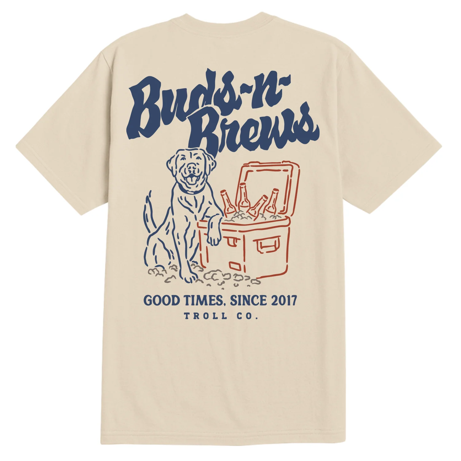 Men's Buds N Brews T-Shirt - Image 3