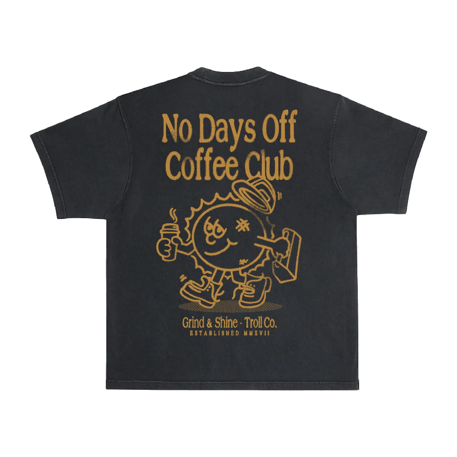 Men's Coffee Day Heavyweight Pigment Dye T-Shirt - Image 3