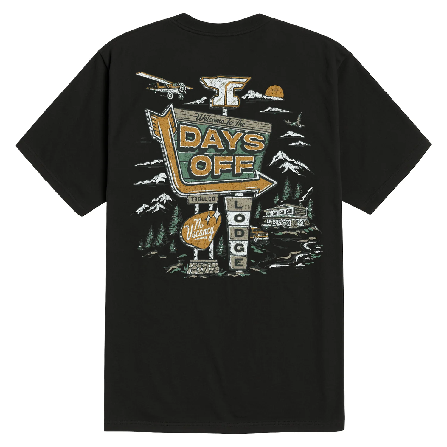 Men's Days Off Lodge T-Shirt - Image 3