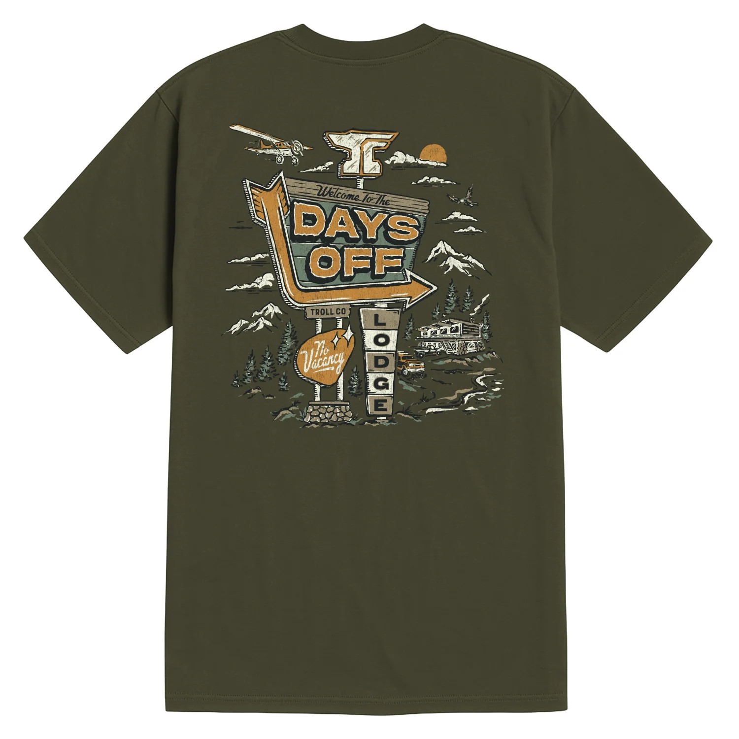 Men's Days Off Lodge T-Shirt - Image 3