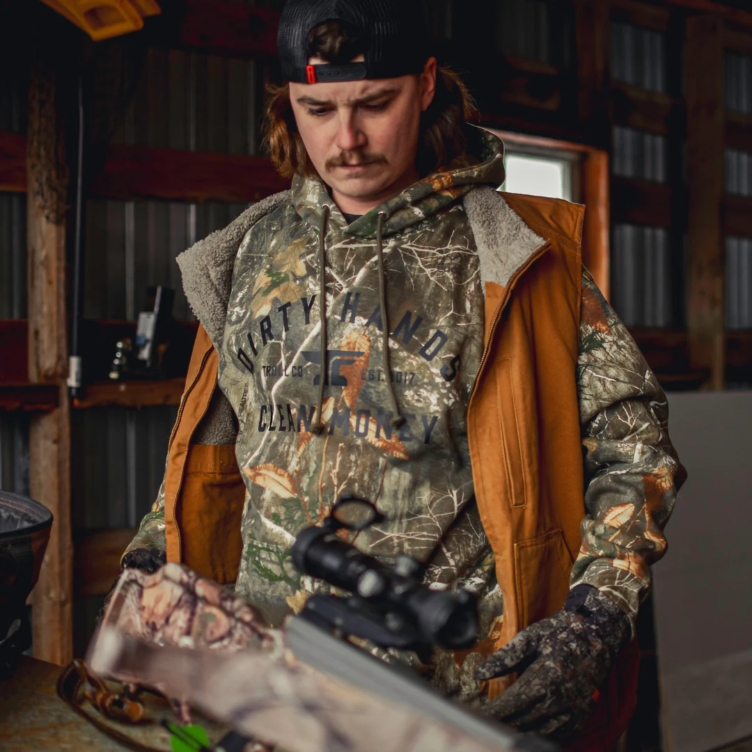 Men's DHCM Classic RealTree Hoodie - Image 2