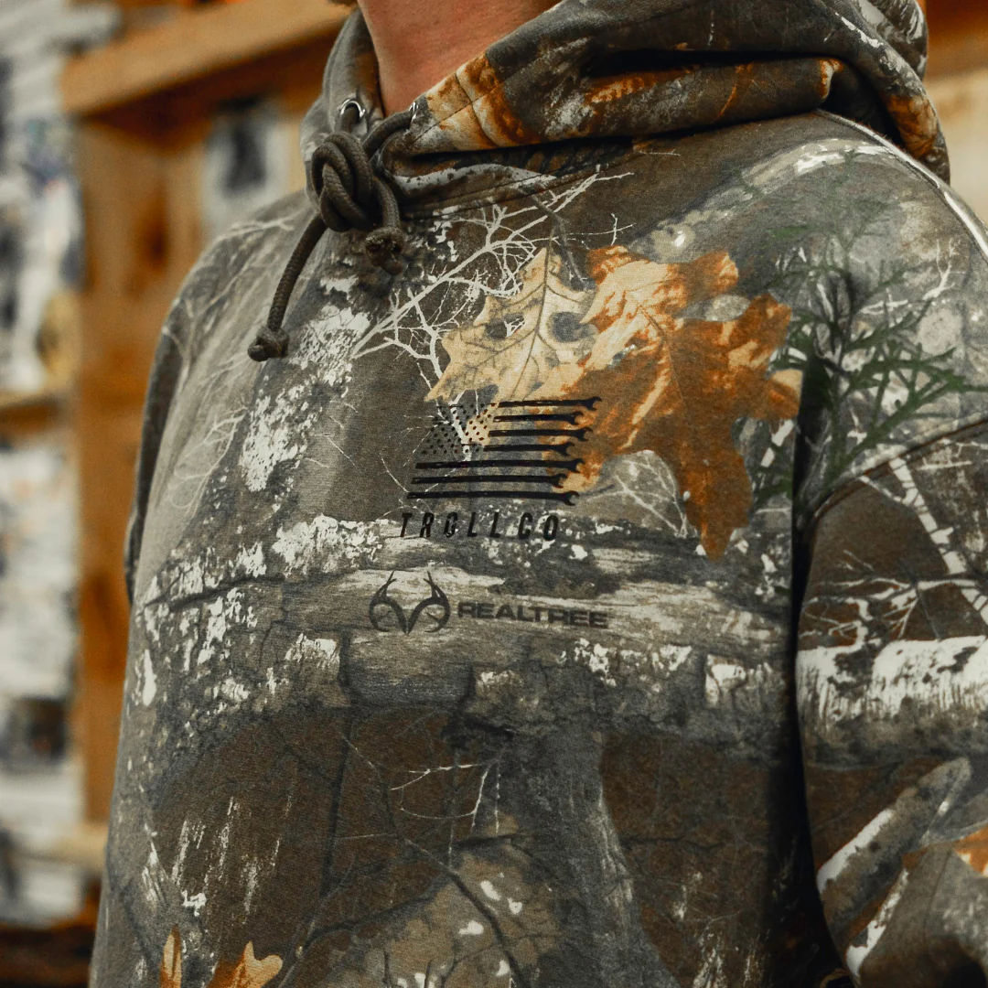 Men's DHCM Flagship  RealTree Hoodie - Image 5