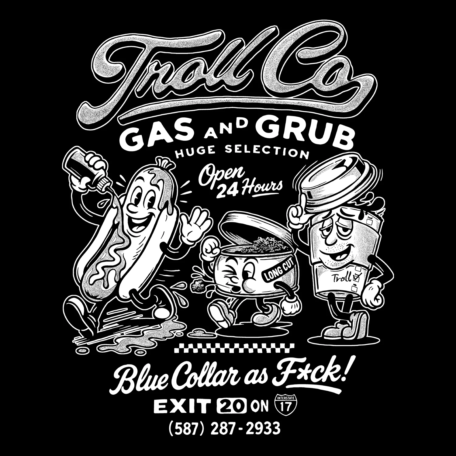 Men's Gas and Grub Hoodie - Image 4