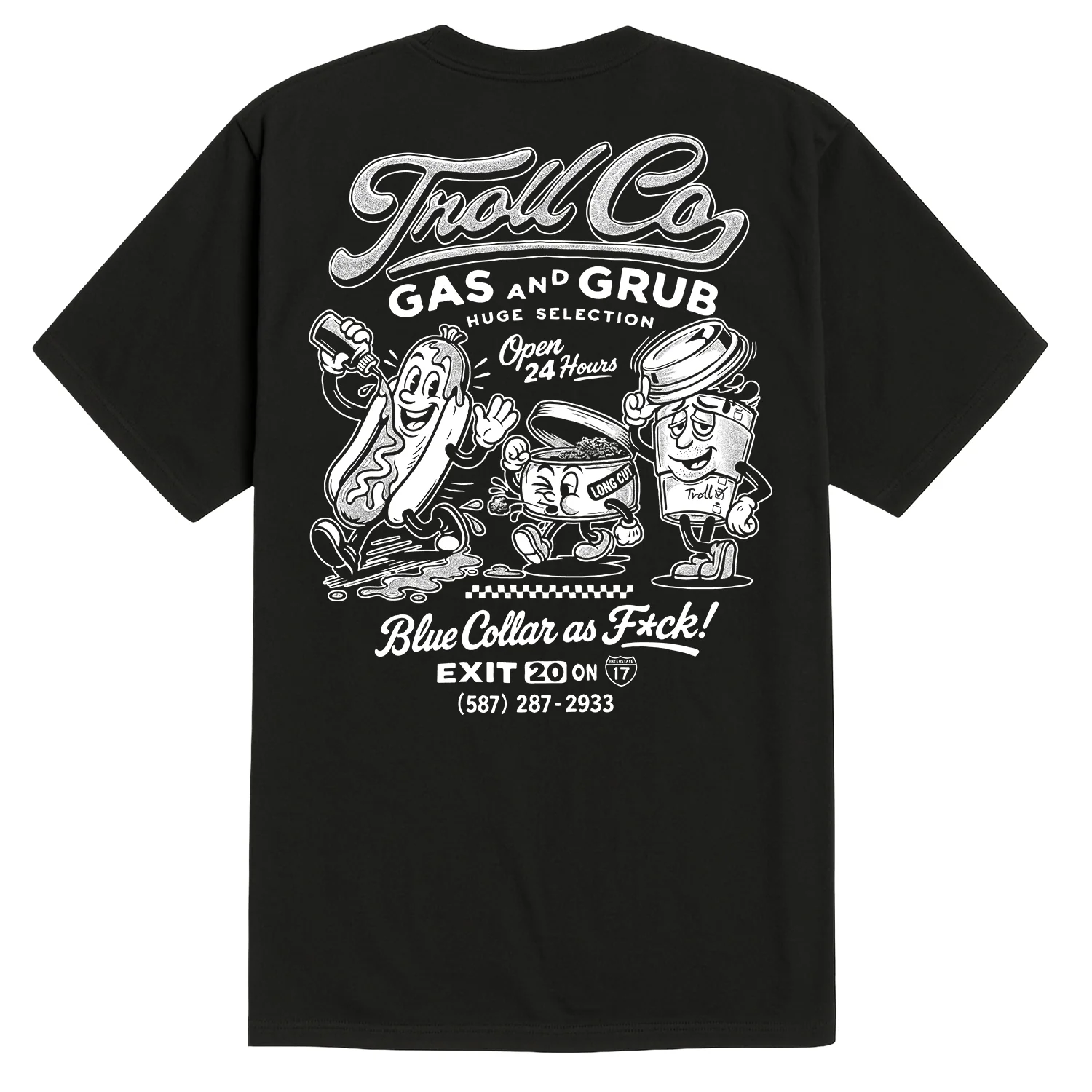 Men's Gas and Grub T-Shirt - Image 3