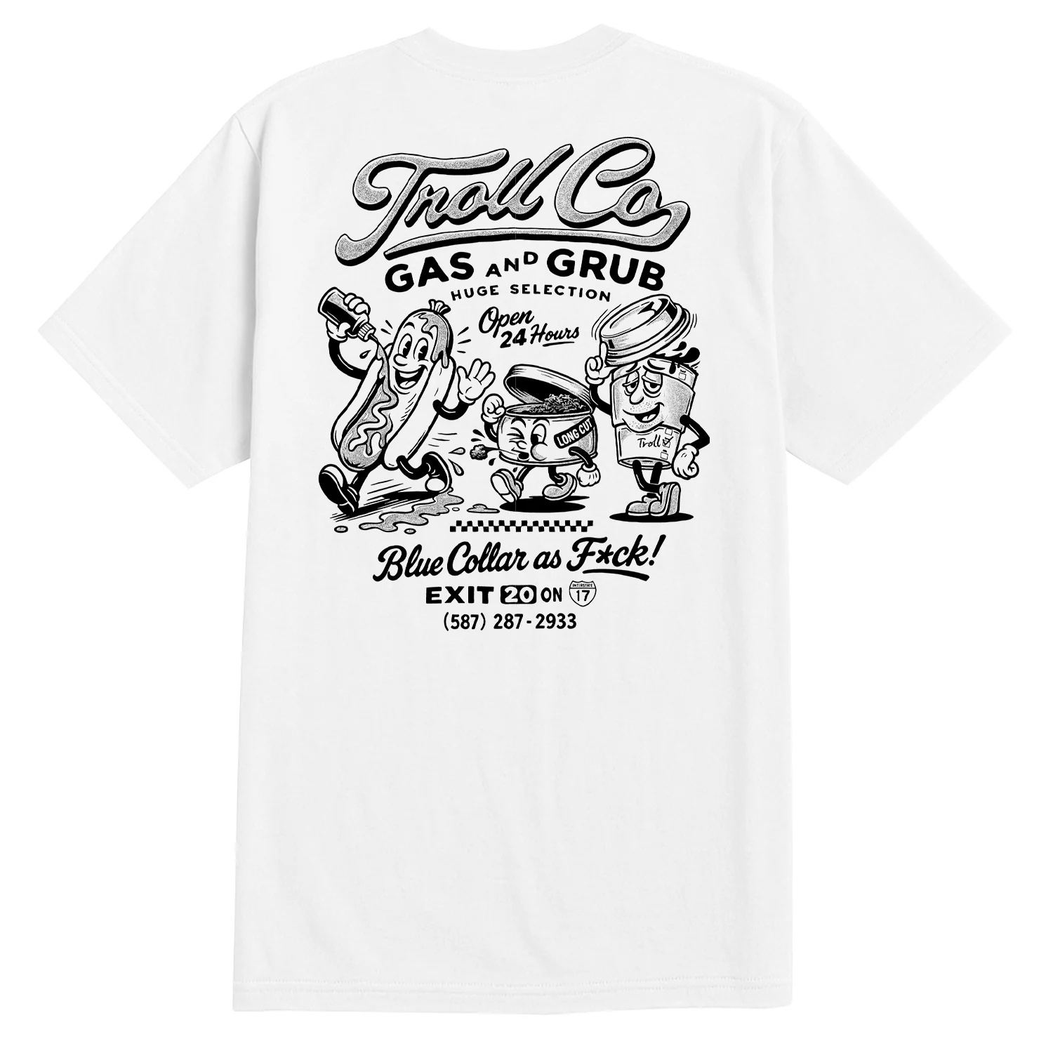 Men's Gas and Grub T-Shirt - Image 3