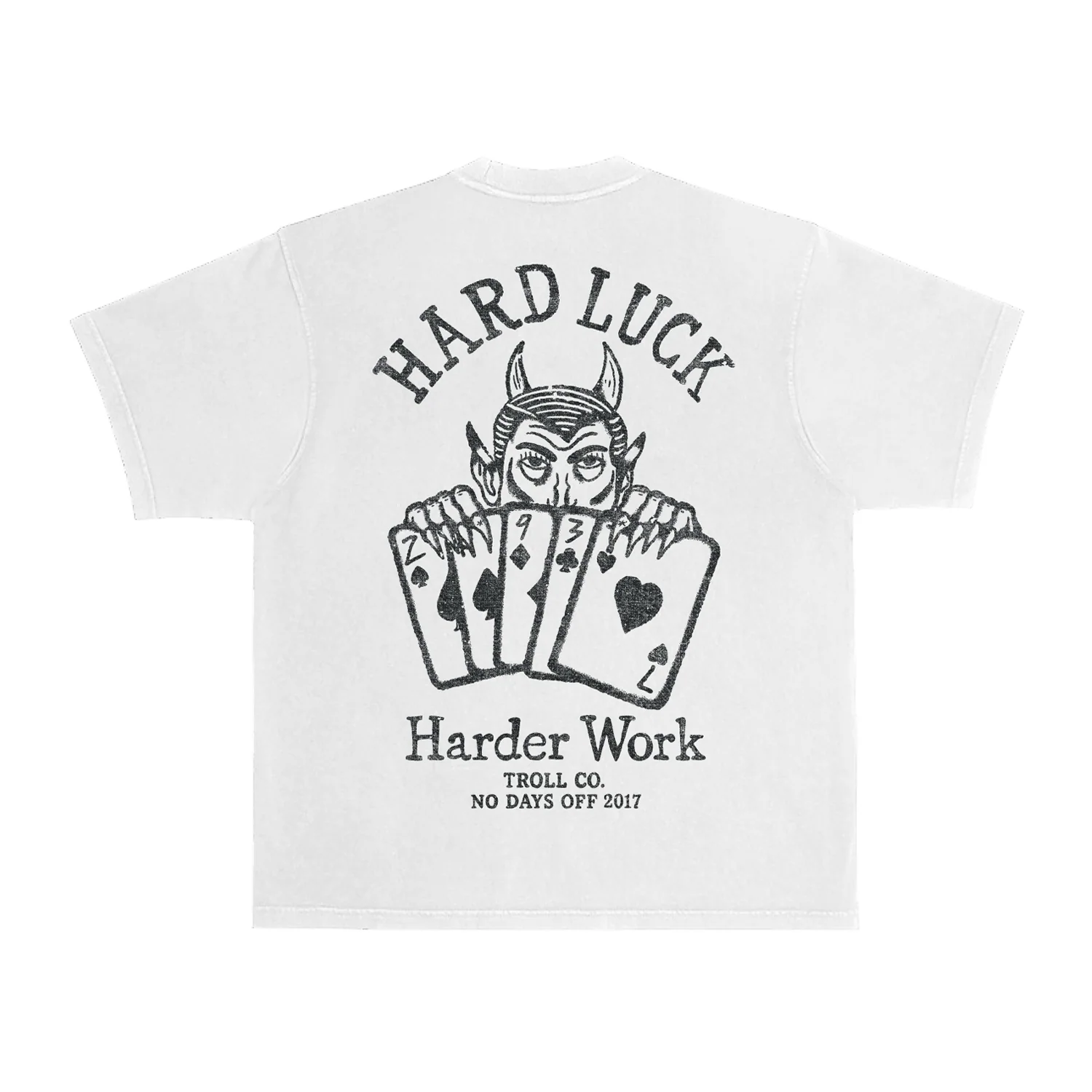 Men's Hard Luck Heavyweight Pigment Dye T-Shirt - Image 3