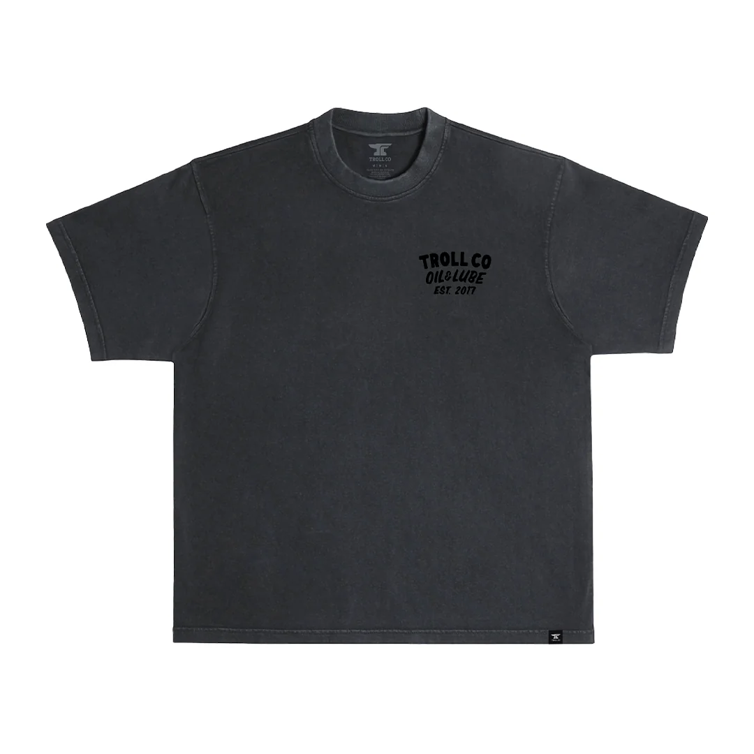 Men's Lube Dude Heavyweight Pigment Dye T-Shirt - Image 2