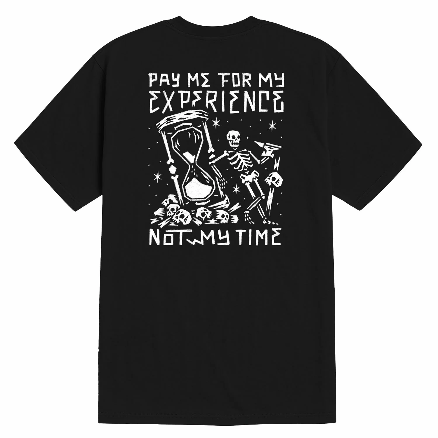 Men's Pay Me Hourglass T-Shirt - Image 3