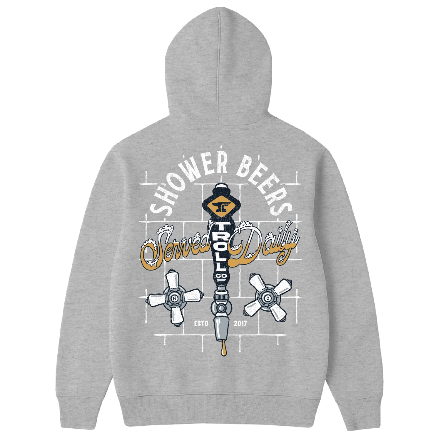Men's Shower Beers Hoodie - Image 3