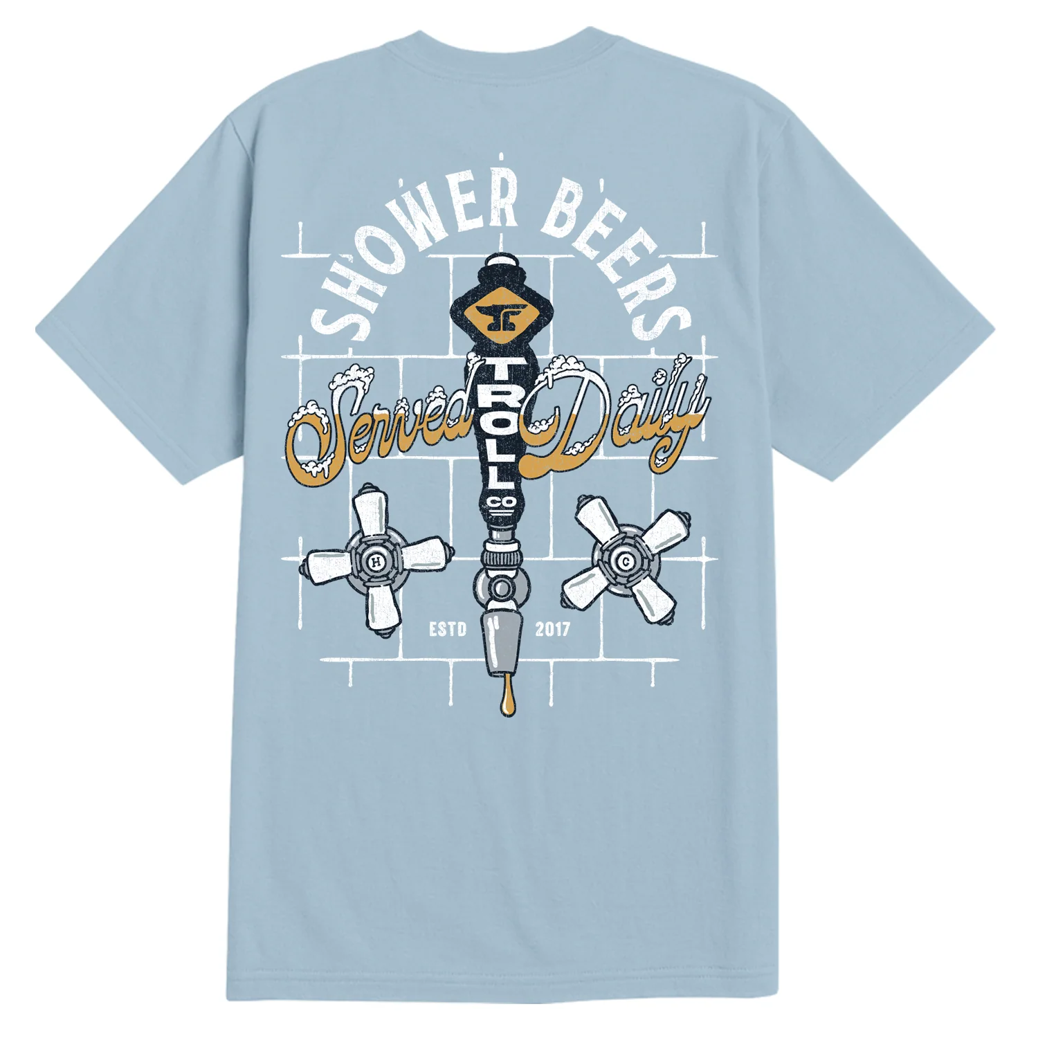 Men's Shower Beers T-Shirt - Image 3