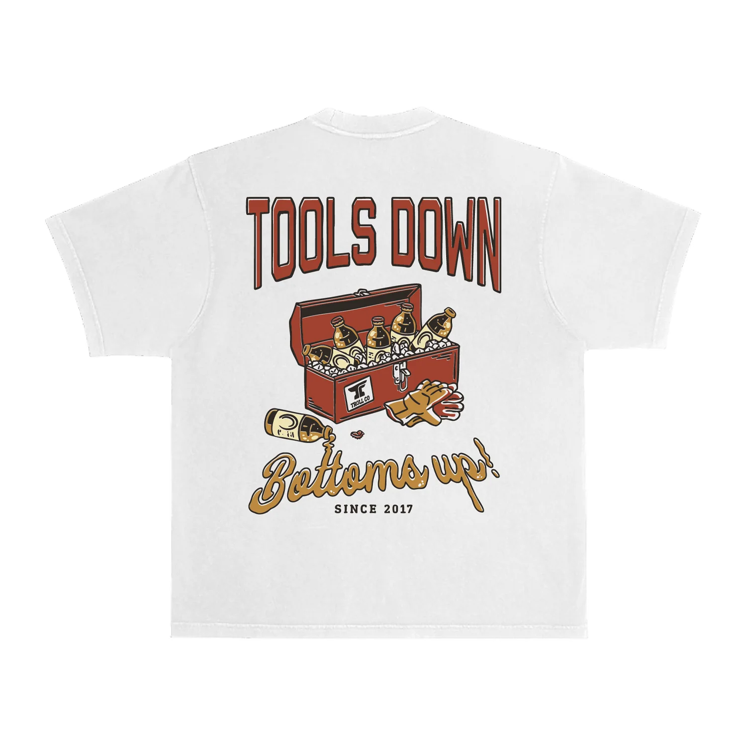 Men's Tools Down Heavyweight Pigment Dye T-Shirt - Image 3