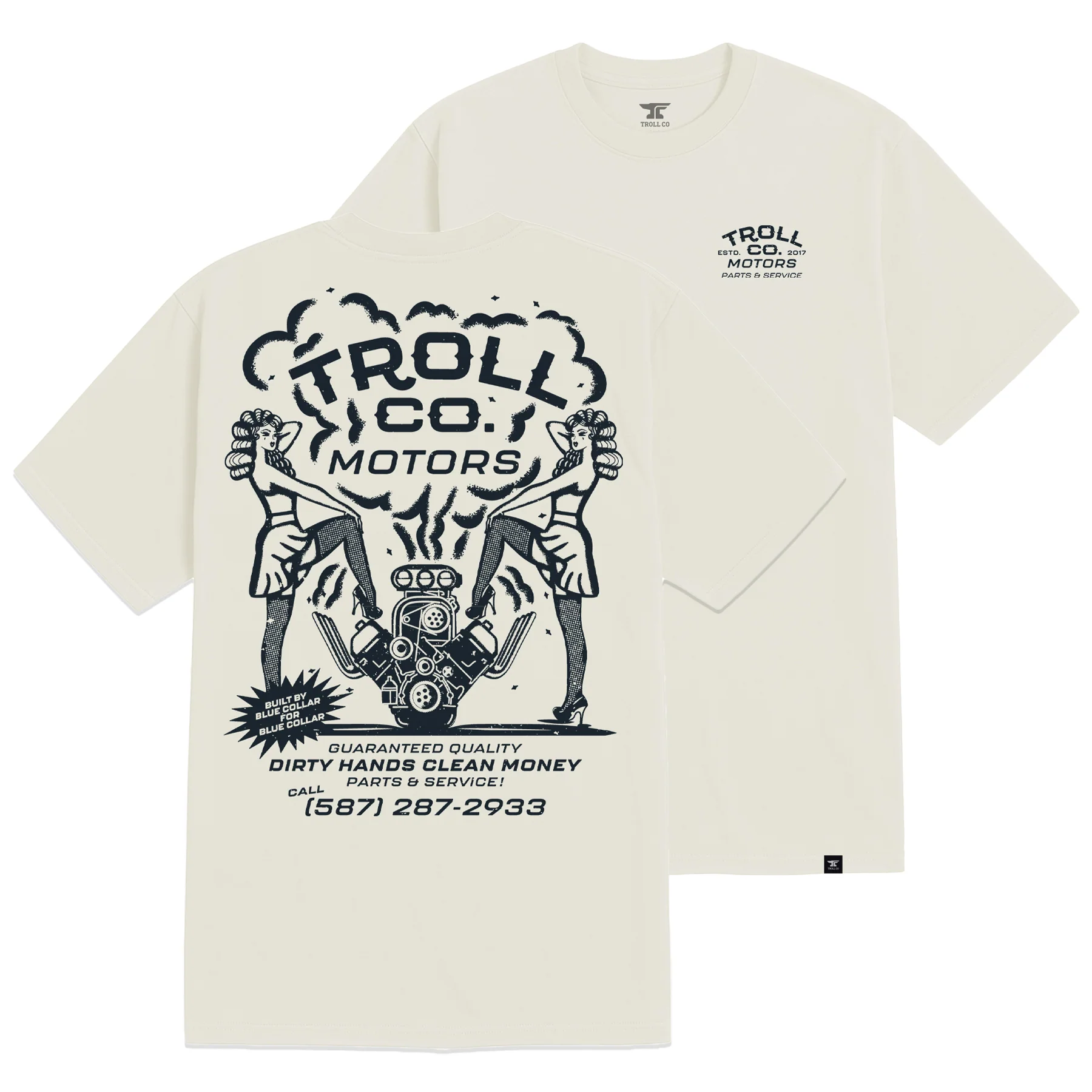 Men's Troll Co Motors T-Shirt - Image 2