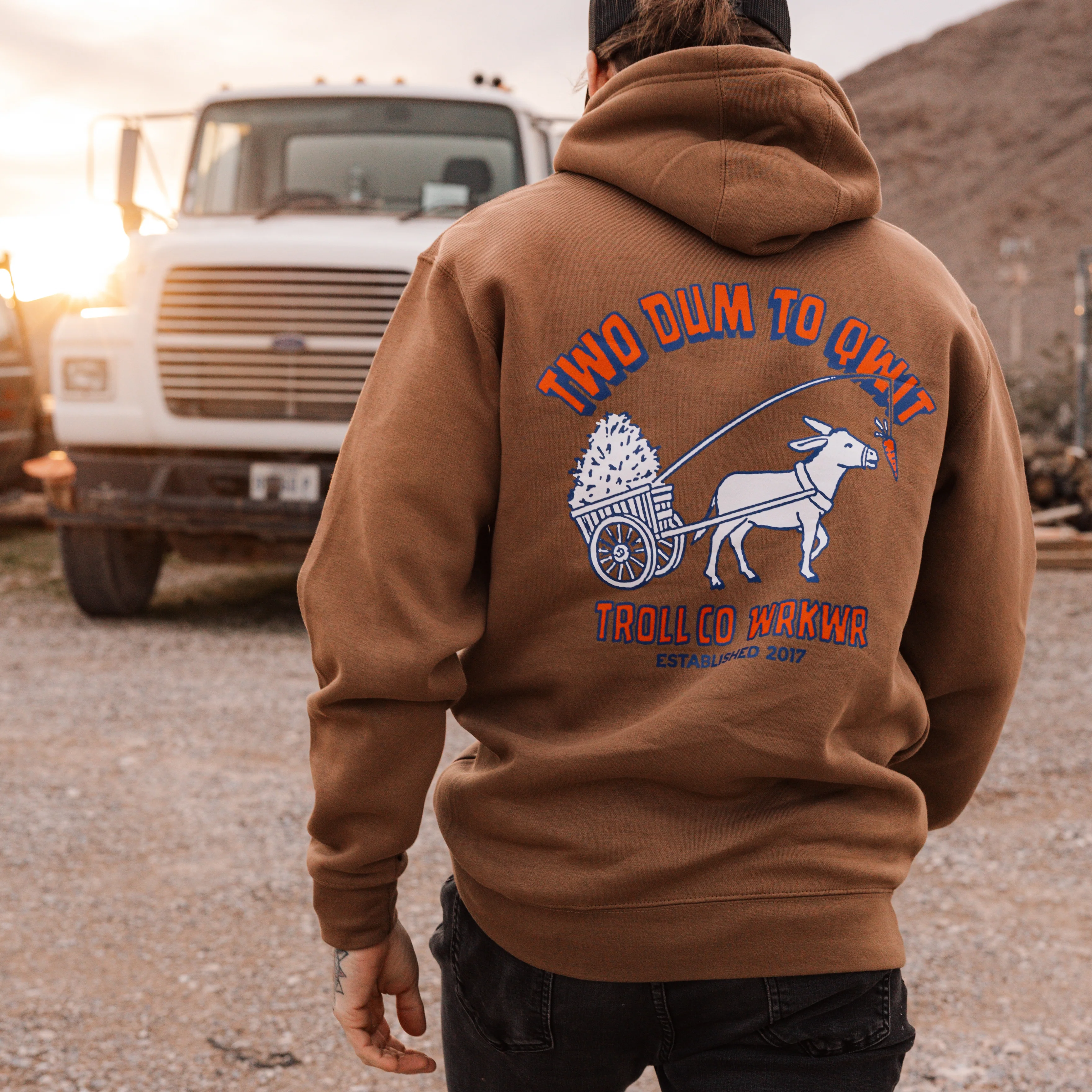Men's Two Dum Hoodie - Image 4