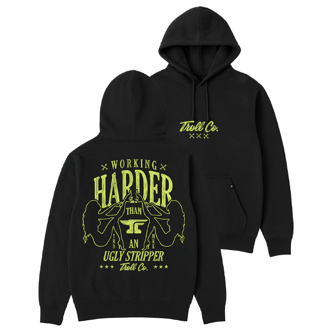 Men's WHUS XXX Glow In The Dark Hoodie