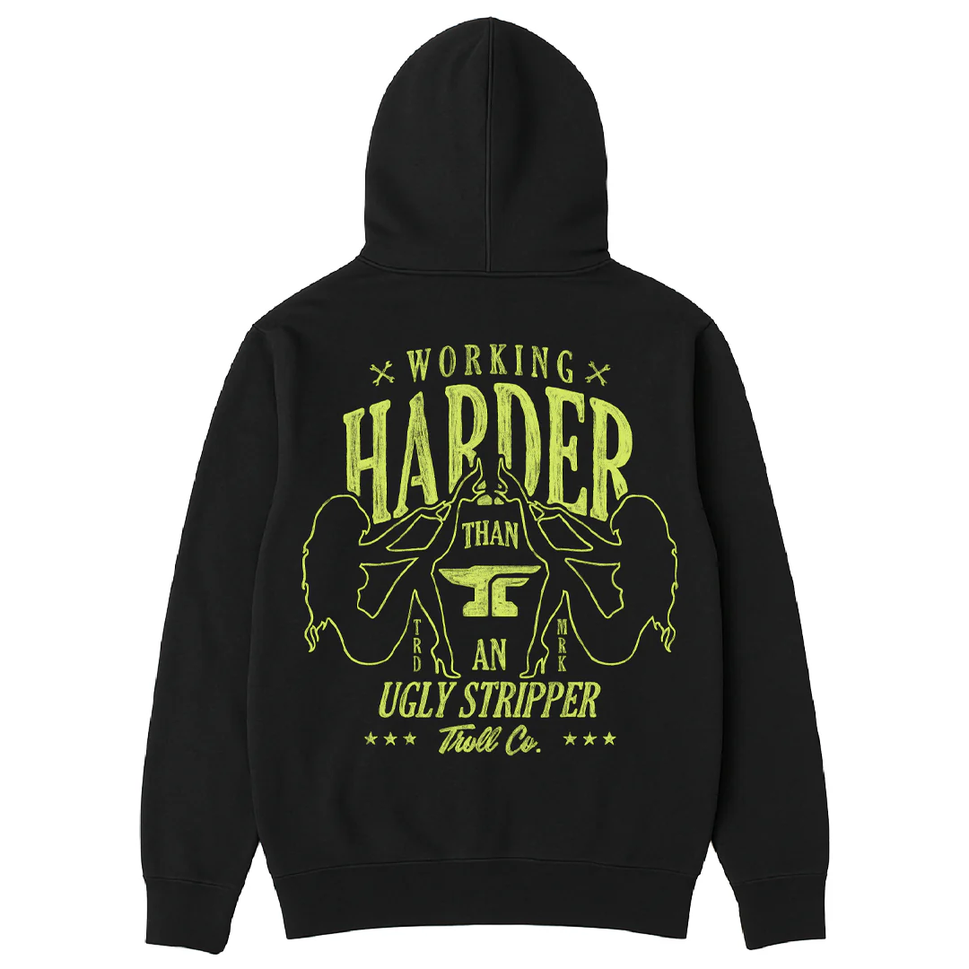 Men's WHUS XXX Glow In The Dark Hoodie - Image 3