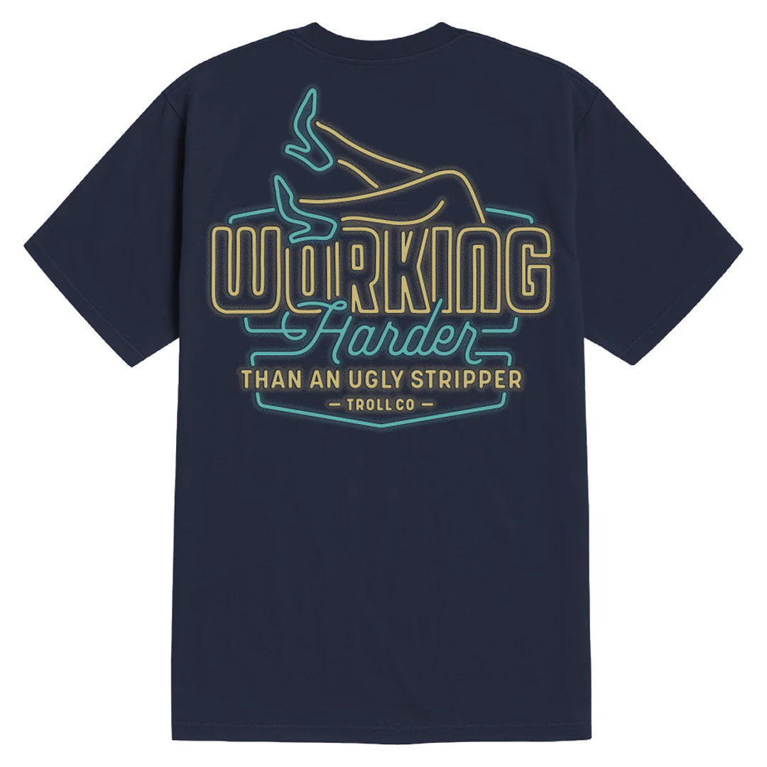 Men's WHUS Neon T-Shirt - Image 3