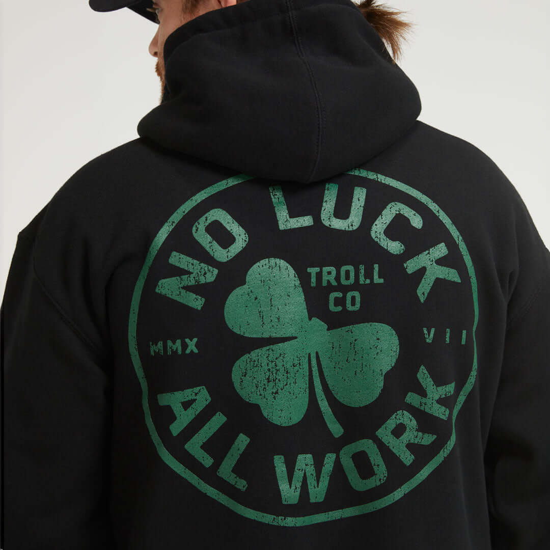 Men's NOLAW Broken Clover Hoodie - Image 5