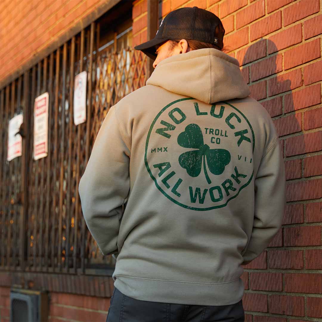 Men's NOLAW Broken Clover Hoodie - Image 7