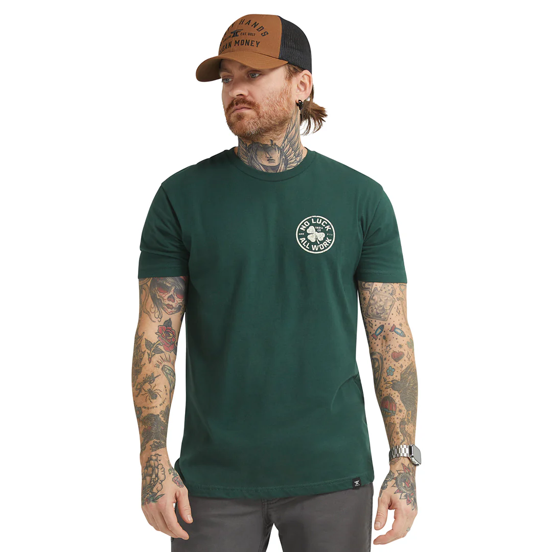 Men's NOLAW Broken Clover T-Shirt - Image 2