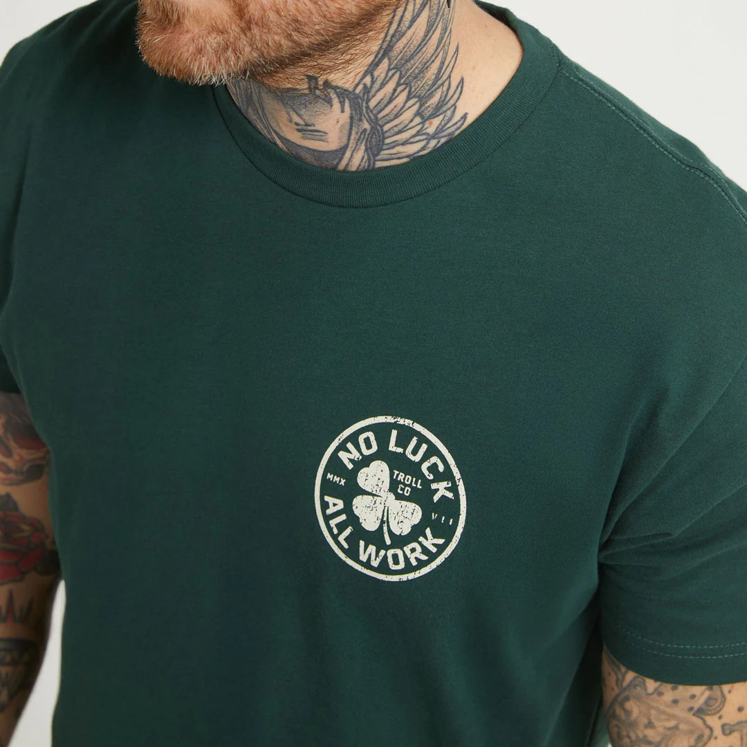 Men's NOLAW Broken Clover T-Shirt - Image 4